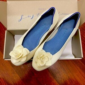 Rothy’s cream color shoes size 8